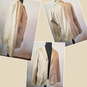 Relativity blazer with faux pockets size 14